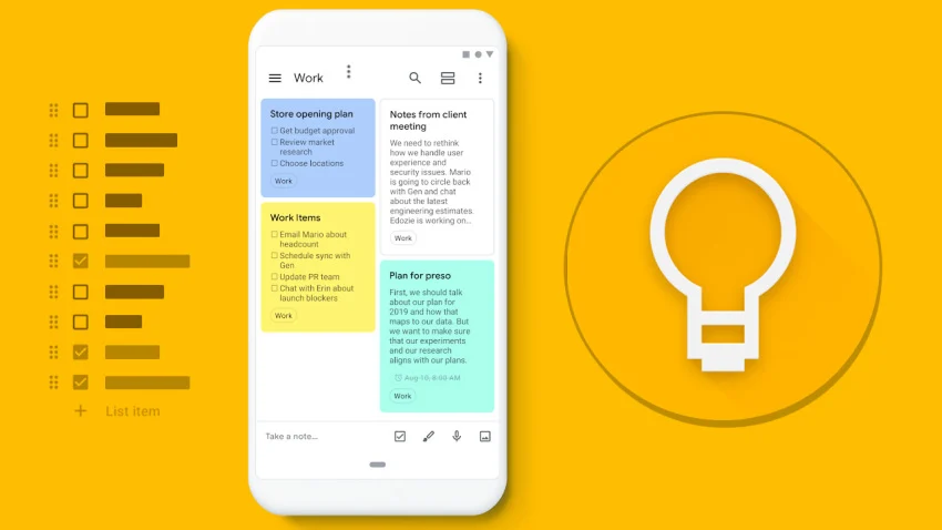 Google-Keep-Replica-Project
